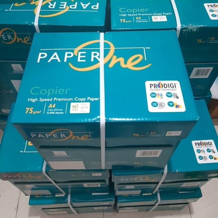 

Kertas A4 75Gr Paperone 1 Dus (Promo) / Kertas Hvs A4 75Gr Paper One