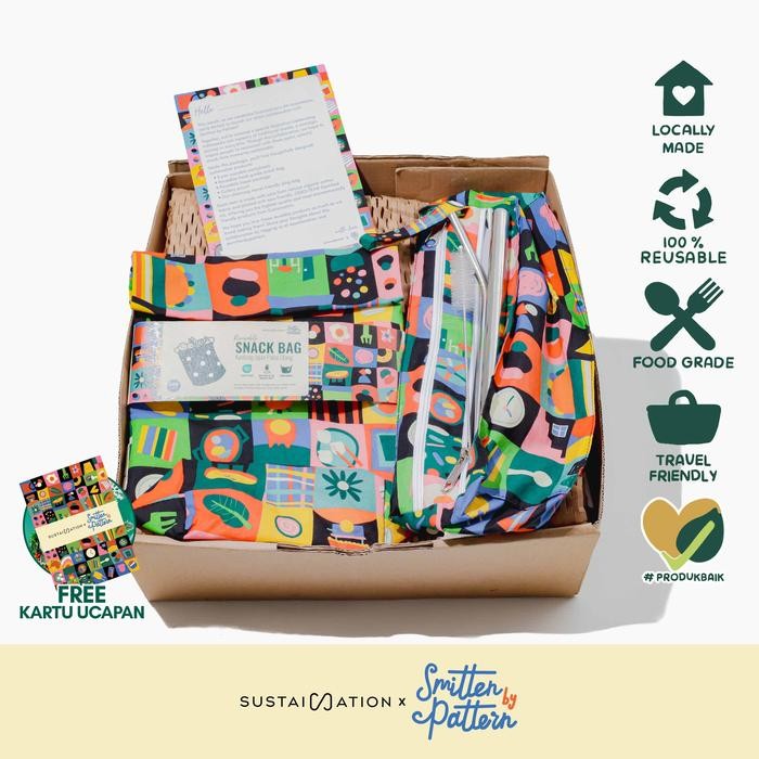 

Sustainable Gift Set Eco-friendly Hampers by Sustaination (3-5 Pcs)