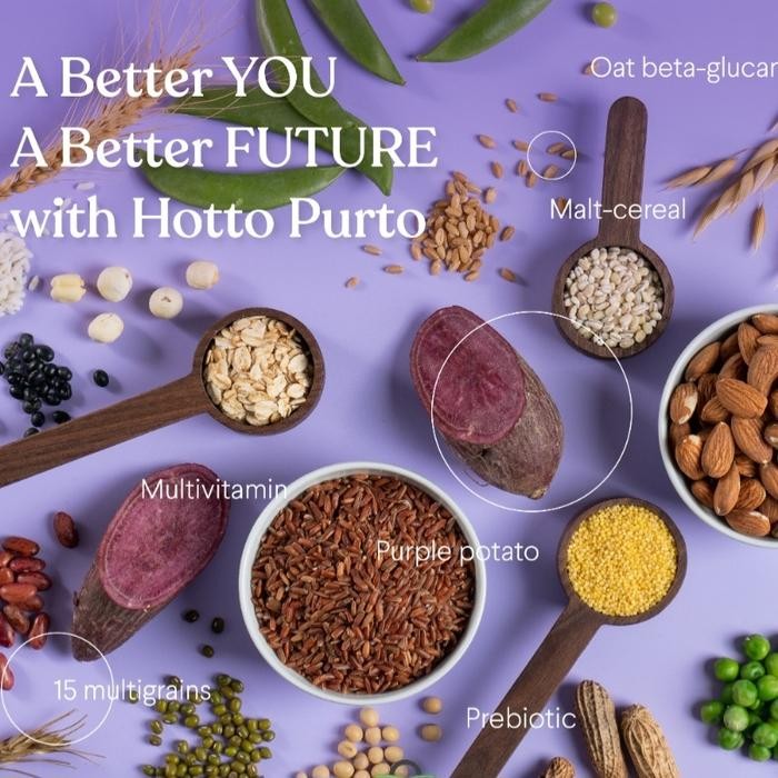 

HOTTO PURTO SUPERFOOD MULTIGRAIN PURPLE POTATO MEAL REPLACEMENT DIET