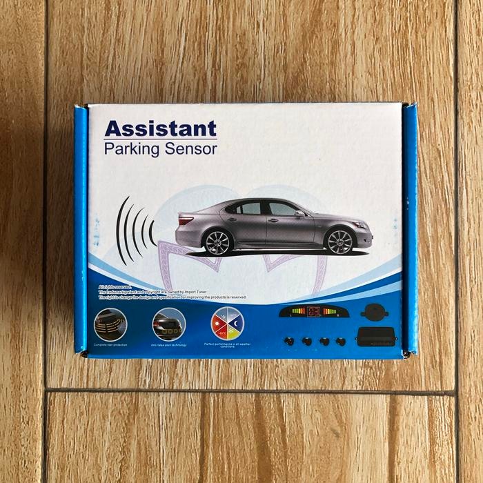 PARKING SENSOR 2 TITIK (PUTIH) - ASSISTANT Sensor Parkir Mobil