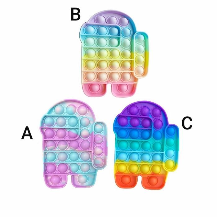 pop it among us series pop its fidget toy tiktok anti stress kode 1044