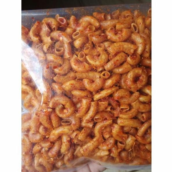 

New Makaroni Bantet 250 gram Pedas Daun Jeruk/Pedas Asin/Original
