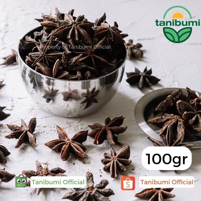 

New Termurah Bunga Lawang 100g Star Anise Kembang Pekak Premium