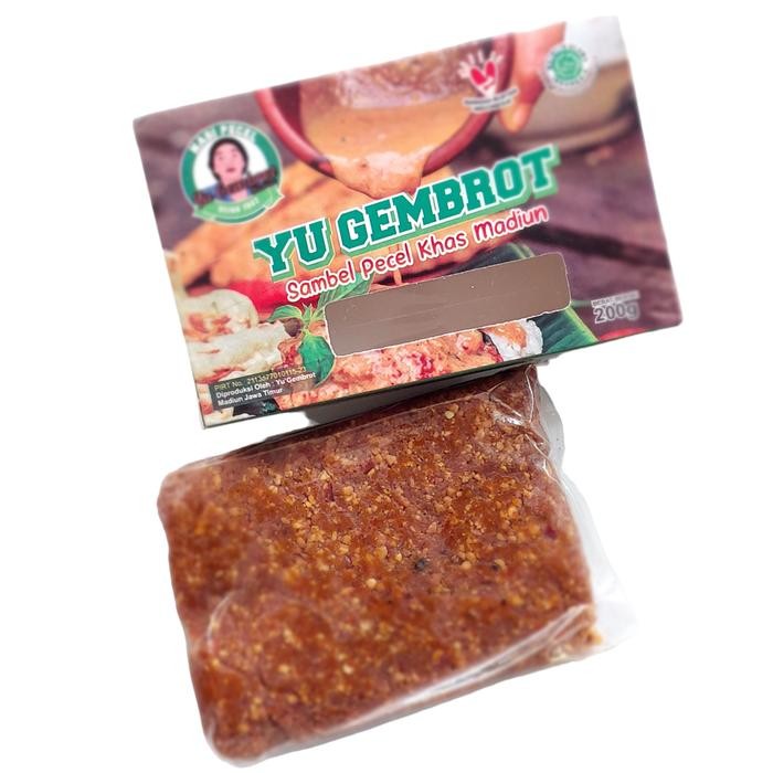 

New Sambal Pecel Bumbu Kacang Sambel Kacang khas Madiun Yu Gembrot