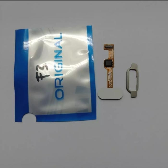 Flexible Tombol Home Sidik Jari OPPO F3 Fingerprint + Ring Original