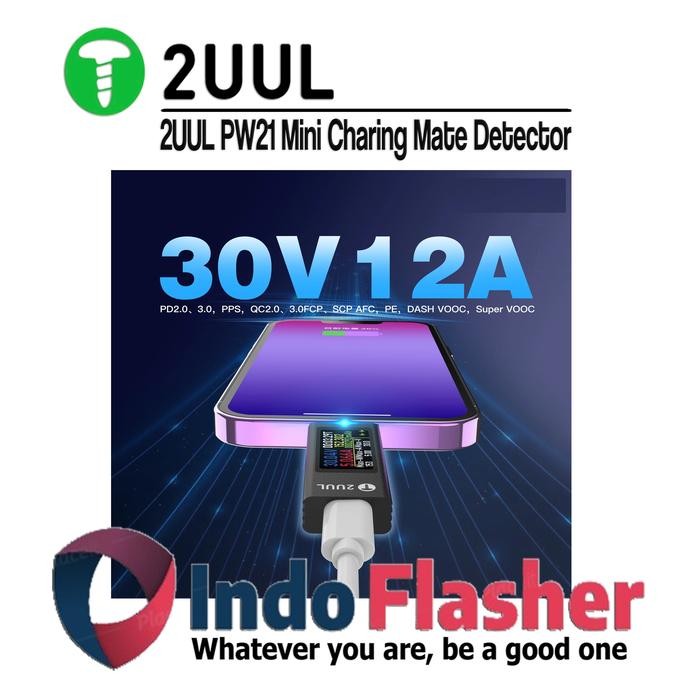 2UUL PW21 Mini Charging Mate Detector JCID JC PD Charger Detector CT01 CT02