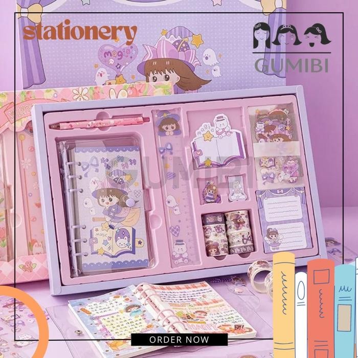 

DISKON JURNAL JUMBO STUDY HARD 10 IN 1 PAKET LENGKAP ALAT TULIS SEKOLAH ANAK READY STOCK