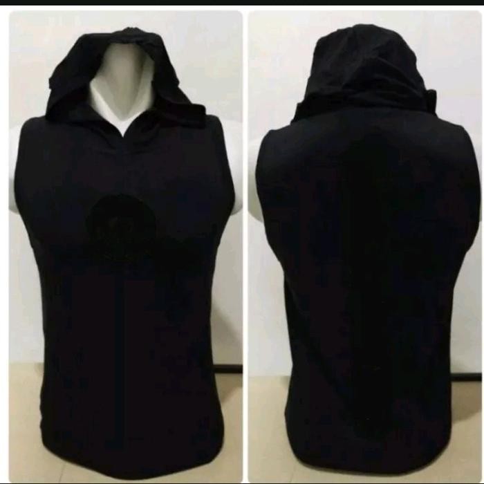 Singlet olahraga hoodie pria dewasa/hoodie gym fitnes/singlet hodie