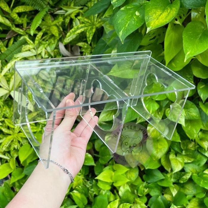 Tunnel Hamster Akrilik Terowongan Hamster Underground Platform Akrilik Hamster