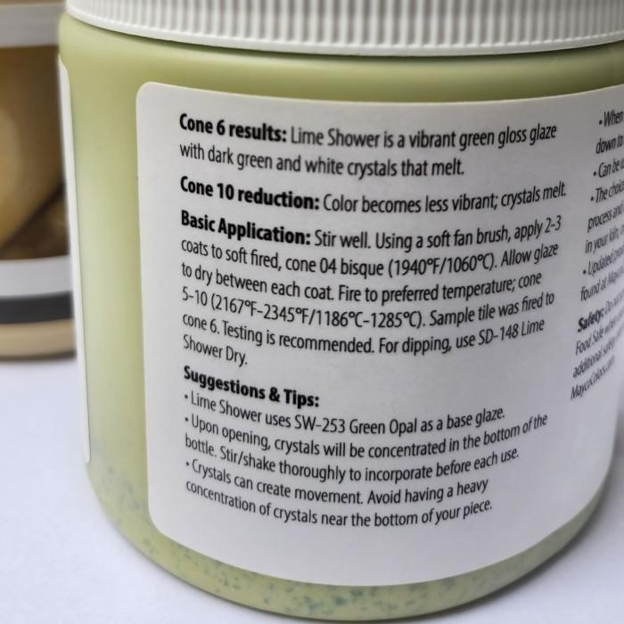 

MAYCO Stoneware Glaze Classic, Matte, Crystal - Food Safe