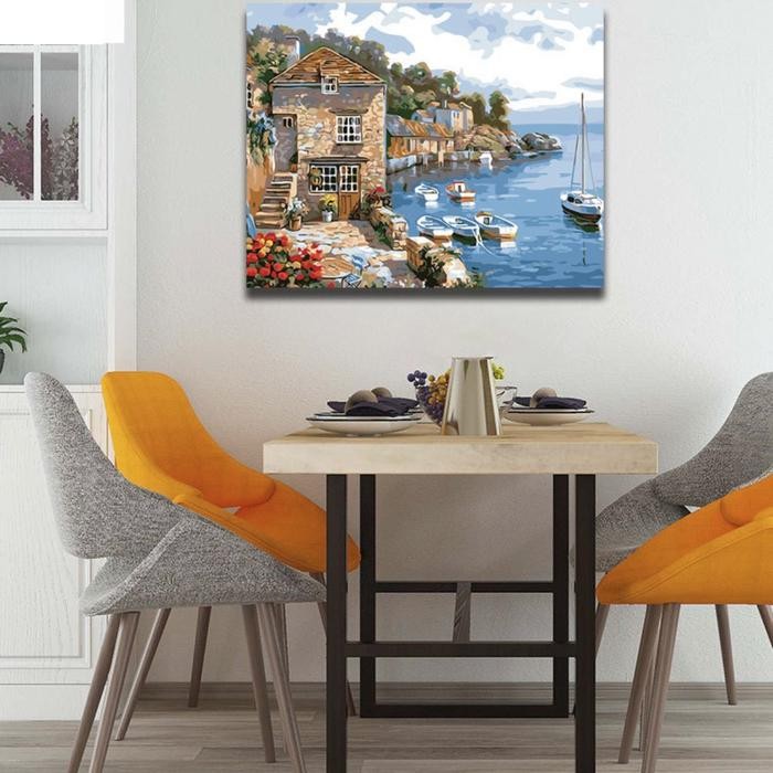 

[Boobiyo] Paint By Numbers 40x50 / DIY Paint By Numbers Landscape No Frame