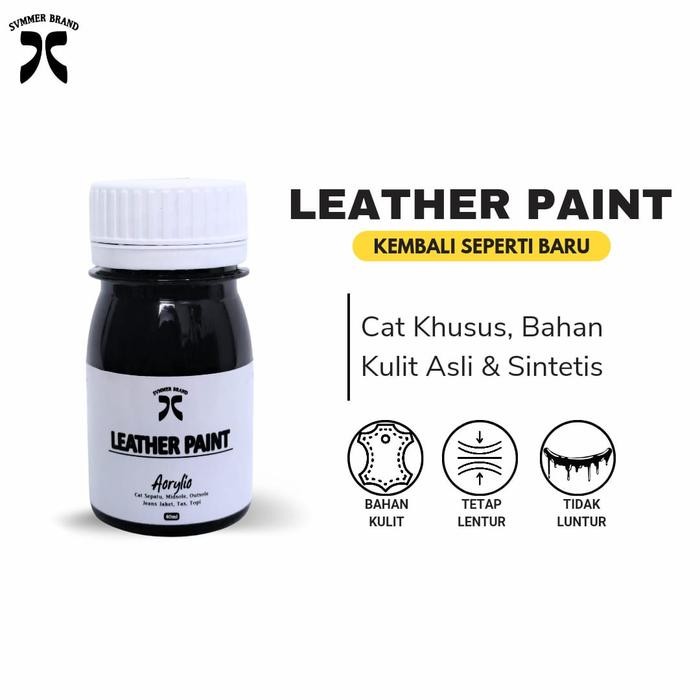 

CAT SEPATU Leather Paint Waterbase 30 ml Cat Kanvas Cat Lukis Jaket