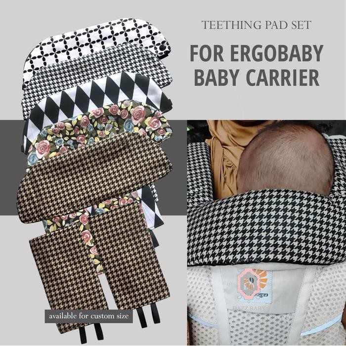 TERBARU Teething Pad Drool Pad Baby Carrier ERGOBABY Omni 360 Omnibreeze Dialogue DAZZ BABY HOT