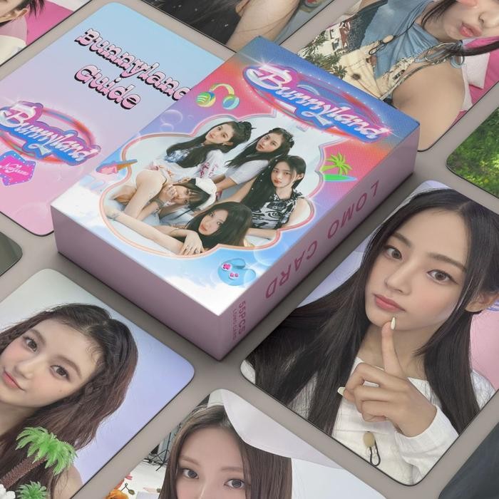 

NEWNewJeans Photocard Bunny Land Lomo Card NJ Album 55 pcs 2 sisi