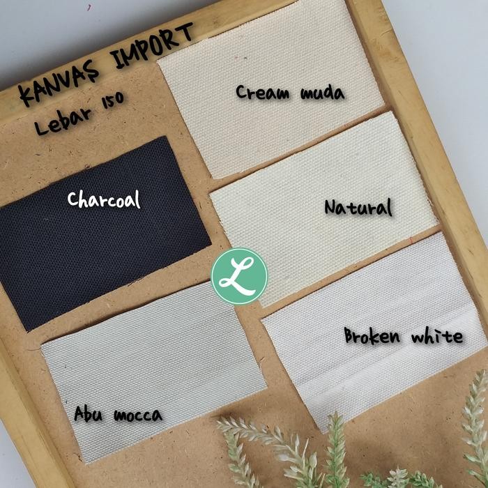 

KANVAS IMPORT / KANVAS POLOS LEBAR BESAR