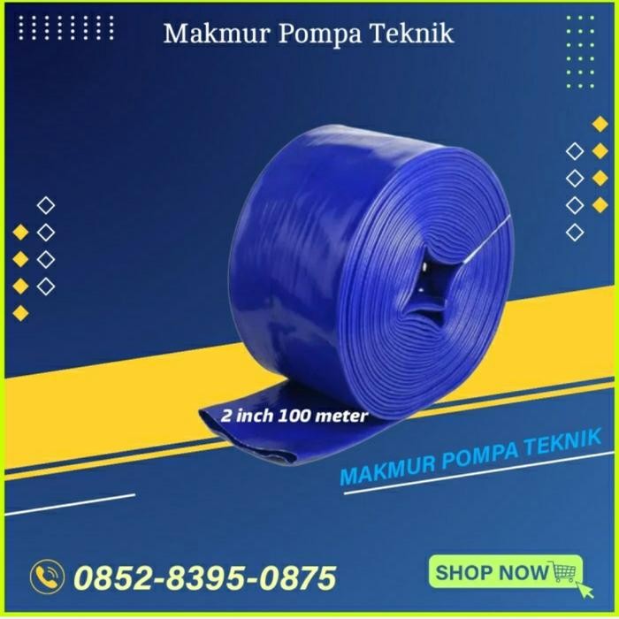 Selang Sunny Hose 2inch 100 Meter Selang Buang Irigasi 100m