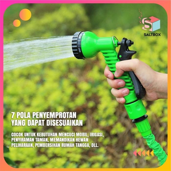 Menarik Hose Reel Mini Set Selang 10 Meter - Selang Air Portable Set