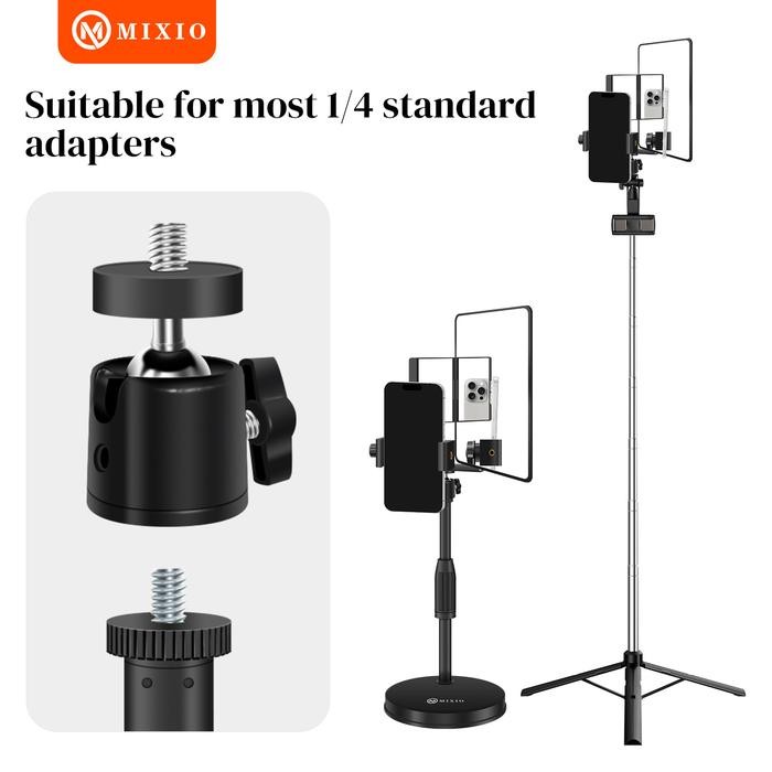 Mixio S100 Magic Mirror Stand Live Streaming / Kaca Berdiri / Cermin untuk Live dengan Kamera