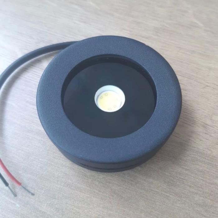 Lampu Downlight Outbow 3 Watt 3W / Lampu Led Lemari Kiten Set Tempel