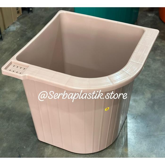 BAK MANDI PLASTIK / BAK AIR SUDUT / BAK MANDI SUDUT TOILET DEWASA KODE 1077