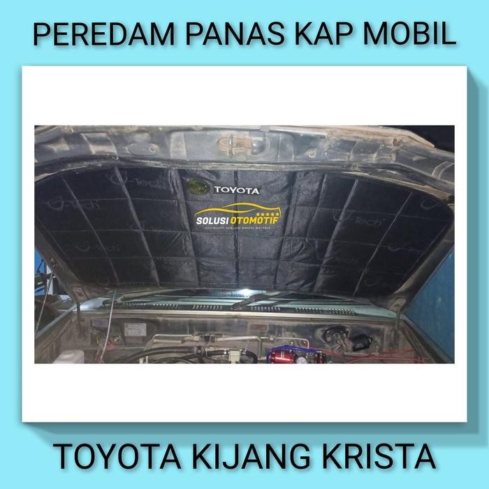 Paling Baik Toyota Kijang Krista Peredam Panas Kap Mesin Aksesoris Mobil Vtech Ori