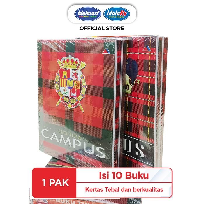 

Idolmart Buku Tulis Campus Unggul Isi 36 Lembar Buku Tulis Sekolah Box