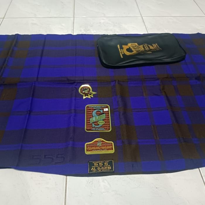 (Allthebest) SARUNG SUTERA AL JUFRI MOTIF BHS JADUL KOTAK