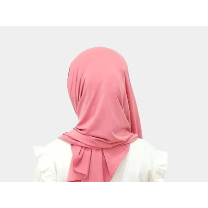 (Allthebest) ALENA hijab instan tutup leher pashmina oval anti ribet simpel hijab jersi anak 5