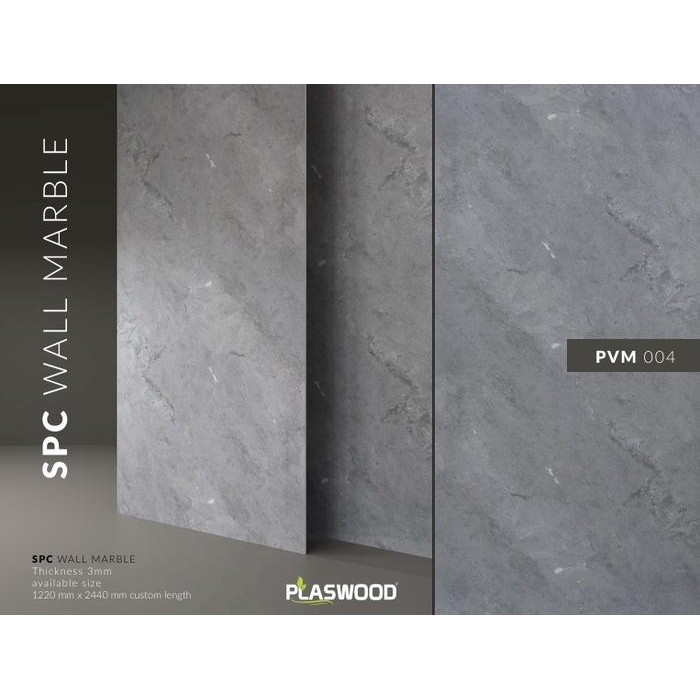PLASWOOD SPC WALL MARBLE Series 3mm PVC MARBLE / PVC MARMER / PVC BOARD GLOSSY