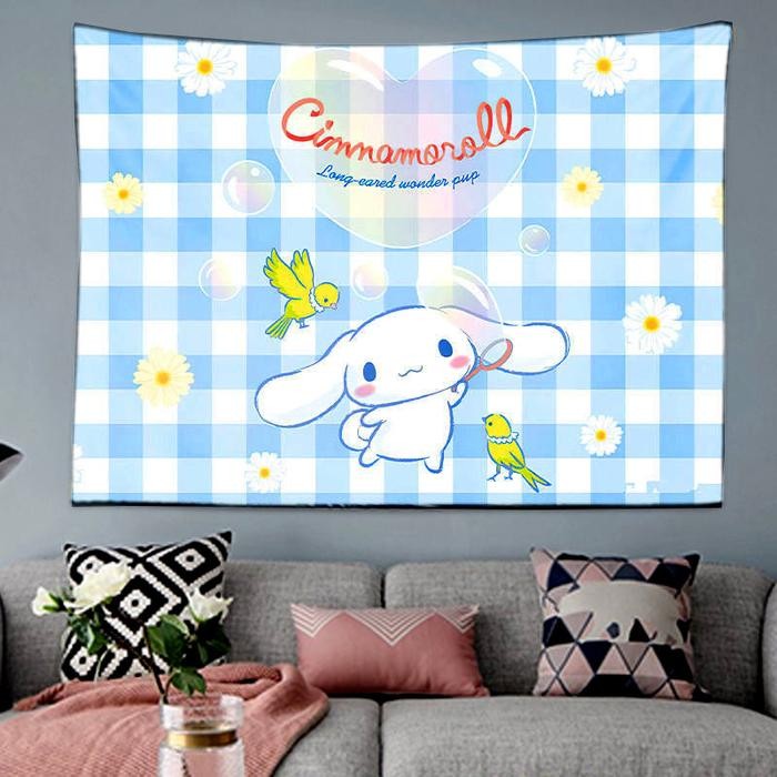 GM - BACKGROUND SANRIO POSTER KAIN PETA MAP POSTER KAIN SANRIO