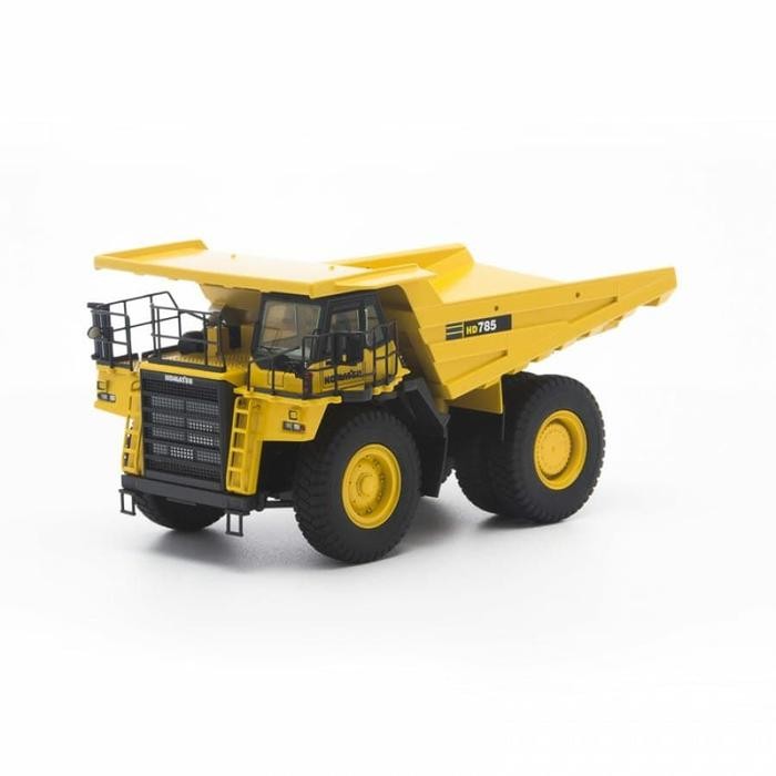 Diecast Dump Truck Komatsu HD785 Miniatur Mining Truk Skala 1:50