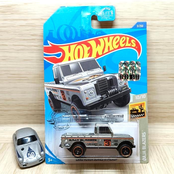 Hot Wheels Land Rover Series III Pickup Zamac