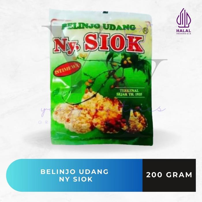 

Belinjo Udang / Emping Manis Ny Siok 200 gram
