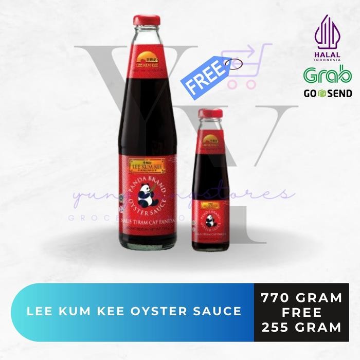 

[BANDED] Saus Tiram Panda / Lee Kum Kee Oyster Sauce 770 gram + 255 gram