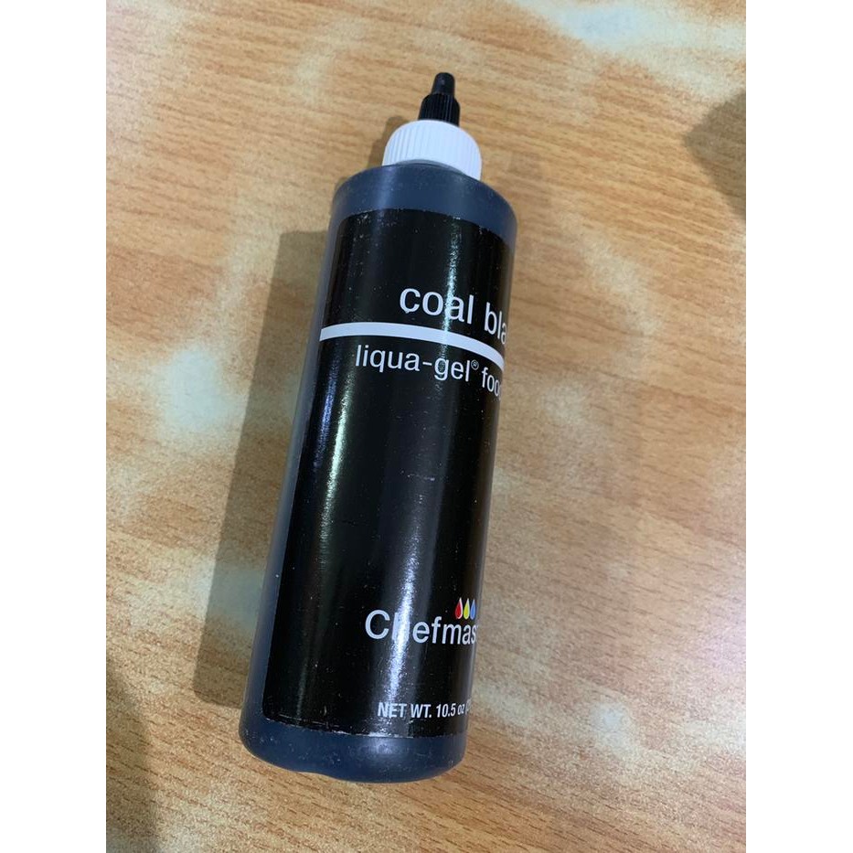 

Chefmaster Coal Black 10.5 oz 298 gr / icing color pewarna makanan