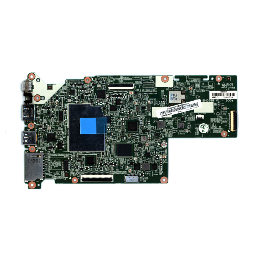 FRU: 5B20T95190 For Lenovo 300e Chromebook Tablet Laptop Motherboard with CPU MTK8173C RAM 4G SSD