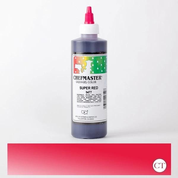 

Chefmaster LiquaGel Super Red 298gr