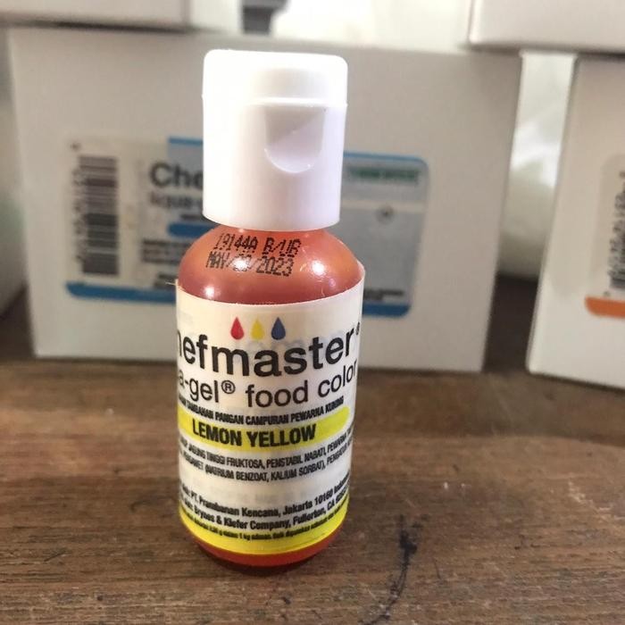 

Pewarna Makanan Gel ( Lemon Yellow ) - 20gram