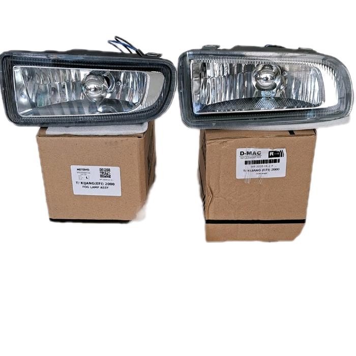 Fog Lamp Kijang 2000 2001 2002 Bonus Bohlam Foglamp Lampu Kabut Bemper Kanan Kiri Lsx Lgx Kijang Efi