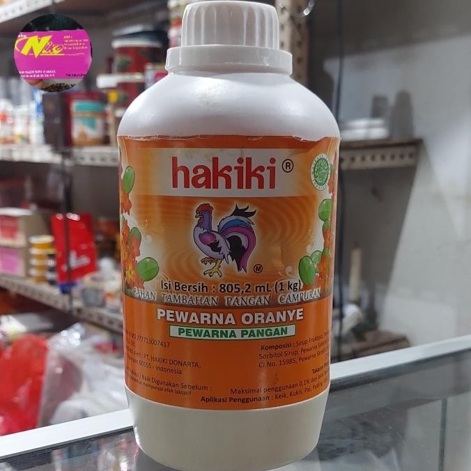 

hakiki pewarna 1kg - orange khusus grab dan gojek