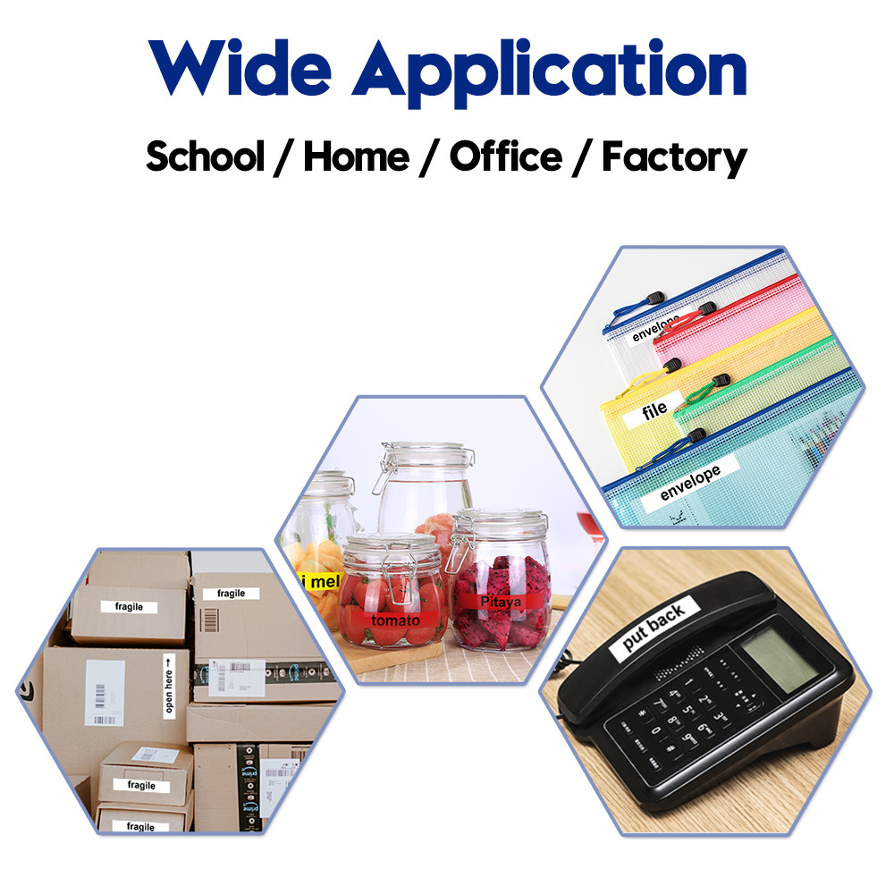 10PK 6/9/12mm Label Tape Compatible Brother TZe Tape tze231 tze131 tze631 tze221 for Brother P Touch