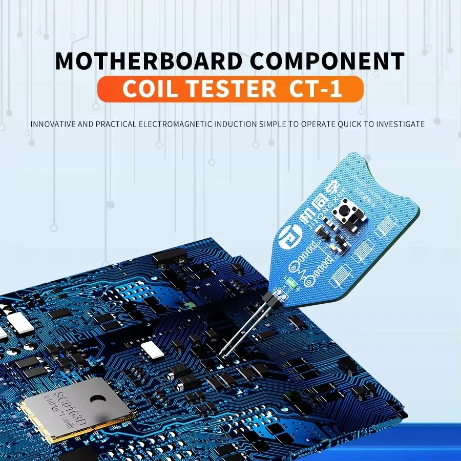 JITONGXUE Inductor Coil Tester Fast PCB Fault Troubleshooting JTX CT-1 Detector Phone Motherboard
