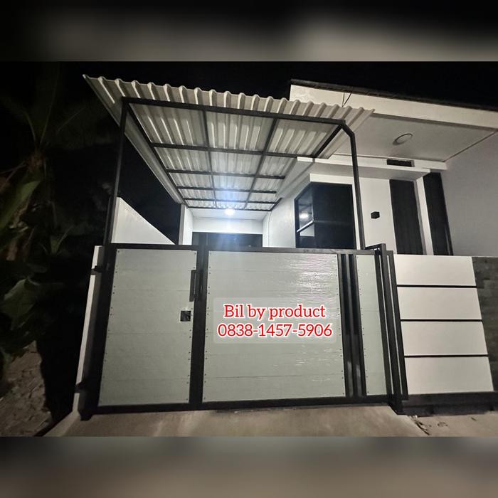 Pagar . Pagar woodplank . Pagar besi . Pintu . Kanopi . Railing . Pengaman