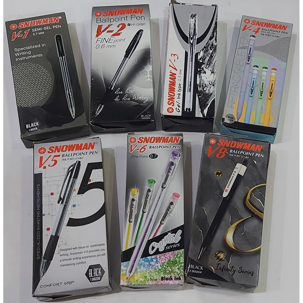 

Pulpen Snowman V Series