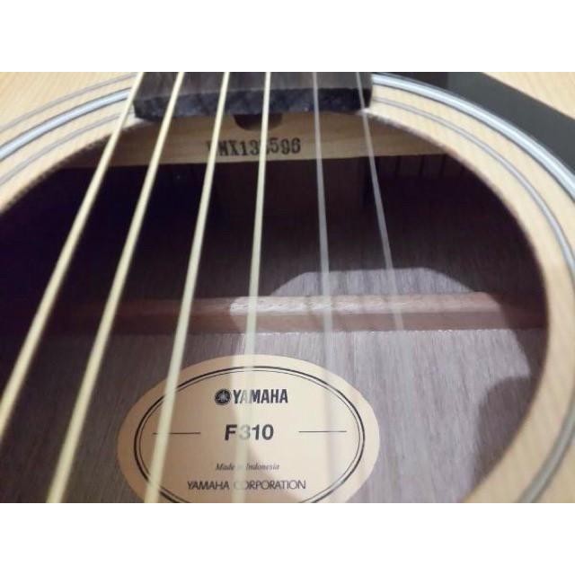 Gitar Guitar Yamaha Folk F-310 Original +Softcase+Pick Gitar Ori