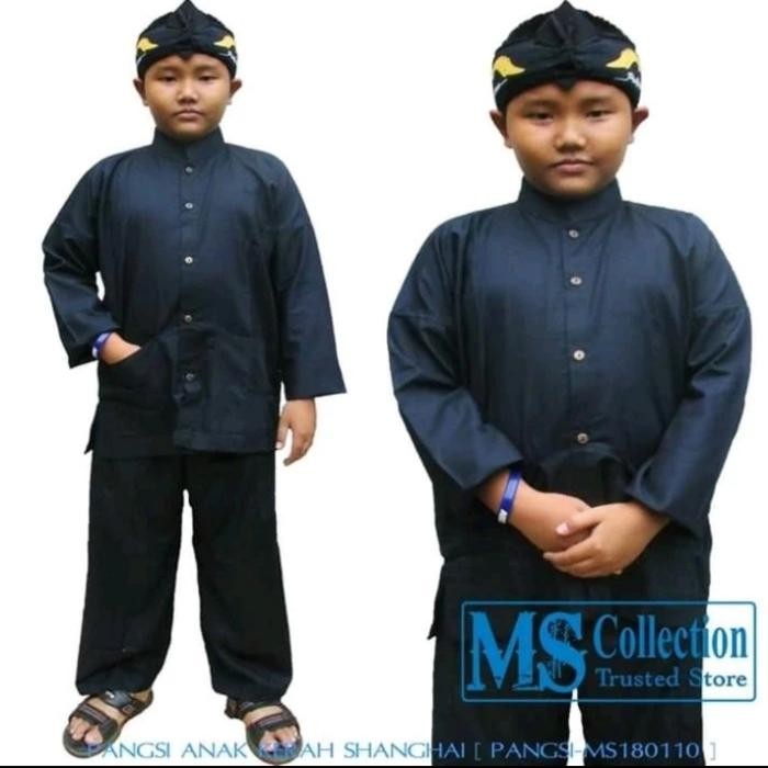 Baju Pangsi Sunda Anak Tk, Sd - Sma -Gratisongkir
