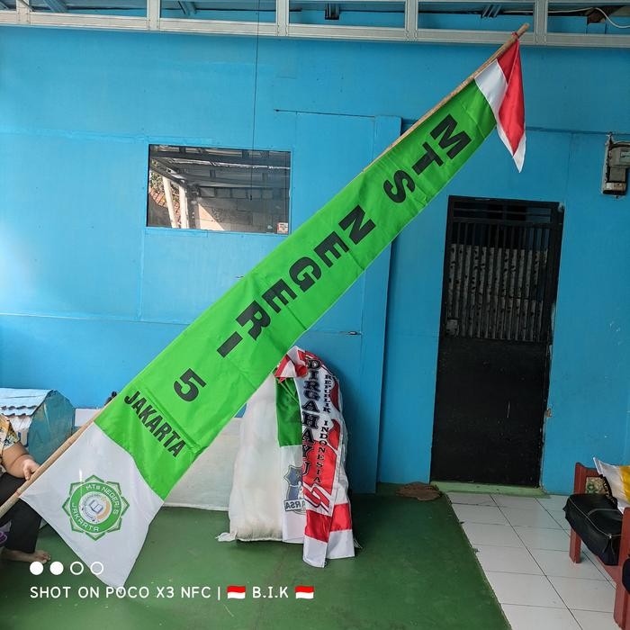 Bendera Umbul Umbul Custom Kain Satin