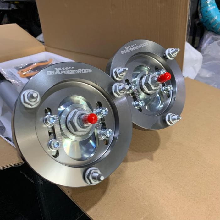 coilover BMW e46 maxpeedingrods adjustable 24 click gray