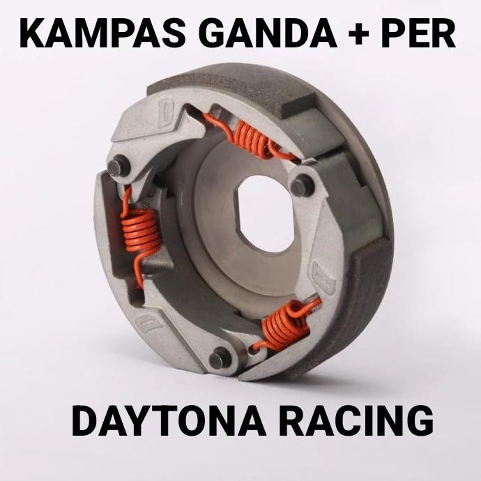 Kampas Ganda + Per Daytona Beat Scoopy Esp Beat Fi Stater Halus K44 -Gratisongkir