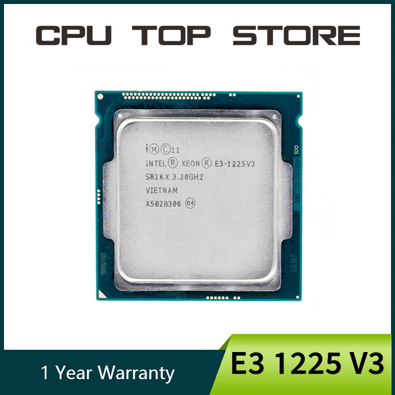Intel Xeon E3 1225 V3 Processor 3.2GHz 4-Core CPU LGA 1150